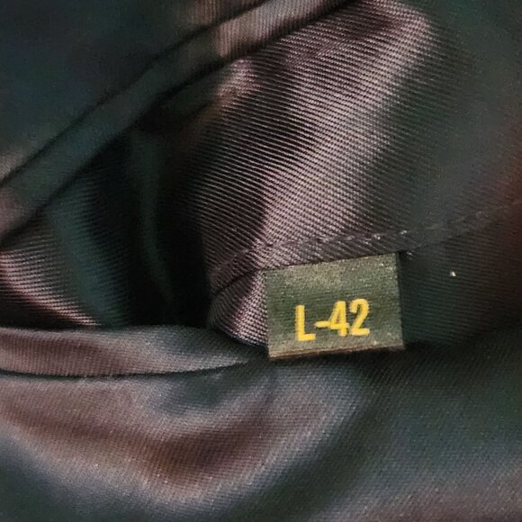 Ron Chereskin Vintage Navy Wool Blazer Sport Jacket Size 42L - Picture 6 of 6